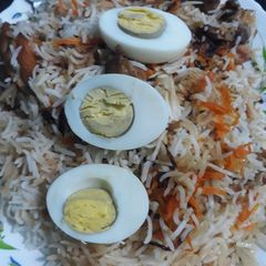 Kabuli pulao A picture of Kabuli pulao.