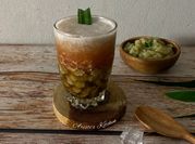 Gambar cendol tepung beras kanji