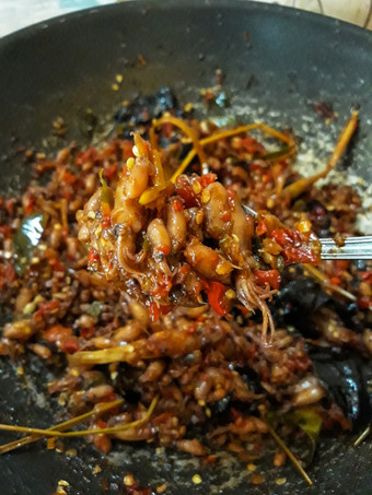 Resep Tumis baby cumi balado pedas, Menggugah Selera