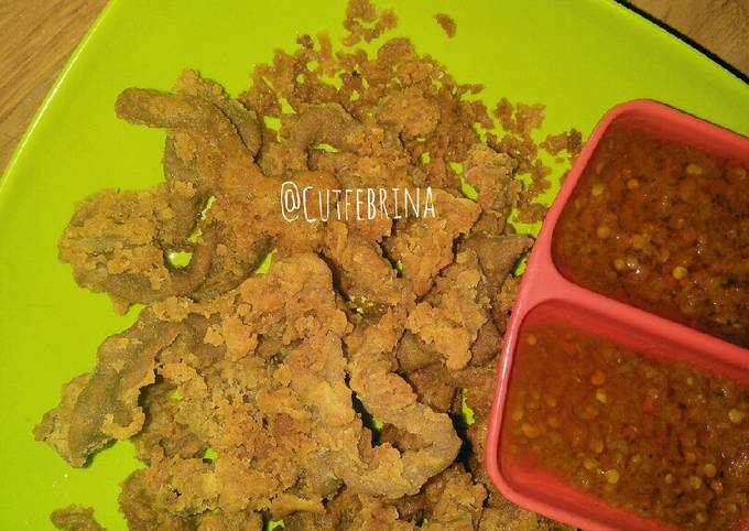 Usus Goreng Krispi | Enak Banget!!