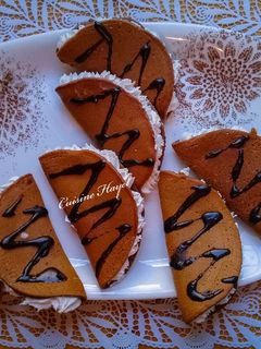 صورة لوصفة ساندويتشات بان كيك بالكريمة 🍦