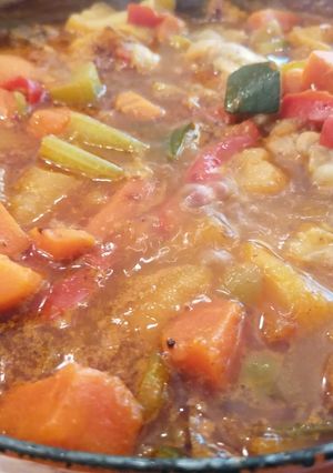 Une photo de Bouillon pour le couscous