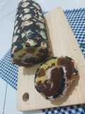 [ 35 ] Brownies Gulung Kopi Moka Hazelnut