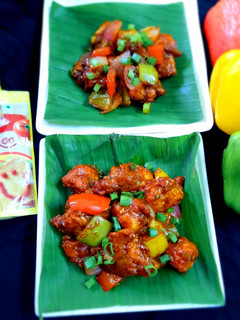செஷ்வான் சிக்கன் (schezwan chicken recipe in Tamil) செய்முறை முக்கிய புகைப்படம்