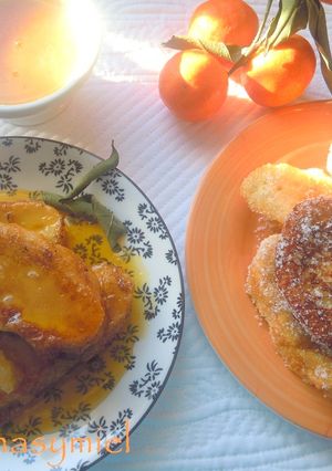 Foto principal de Torrijas al aroma de mandarinas y miel