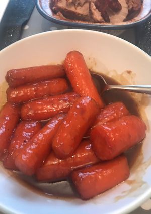 A picture of Sticky Carrots, or...Carrots on steroids.