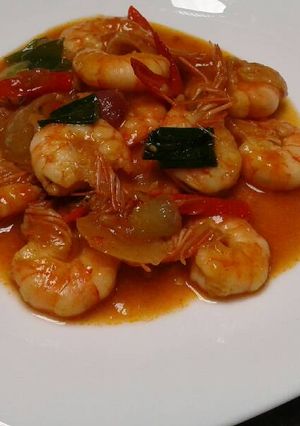 Foto resep Udang saos tiram