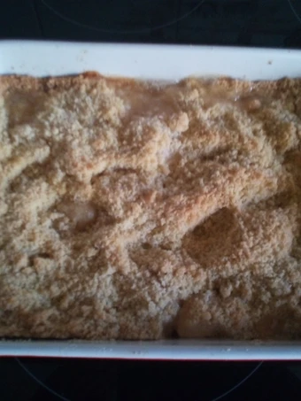 Recipe Apple Crumble which Delicious