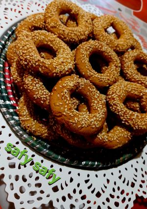 صورة لوصفة كعك العسل الاسود والحليب