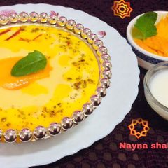 A picture of Mango smoothie.