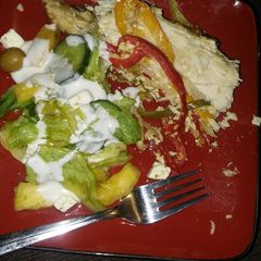 A picture of Snookiee salad.