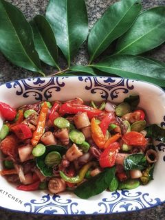 Foto resep Cumi Asin Pete