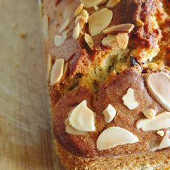 Almond Blackcurrant Pound Cake A picture of Almond Blackcurrant Pound Cake.