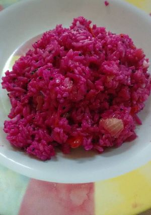 A picture of Dragon fried rice.