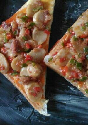 Foto resep Pizza roti enakkkk