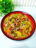 Asem-asem Daging Buncis