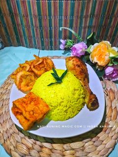 Foto resep Nasi Kuning Magic Com