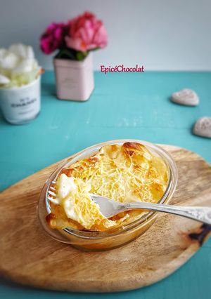Une photo de Gratin de pommes de terre sans beurre