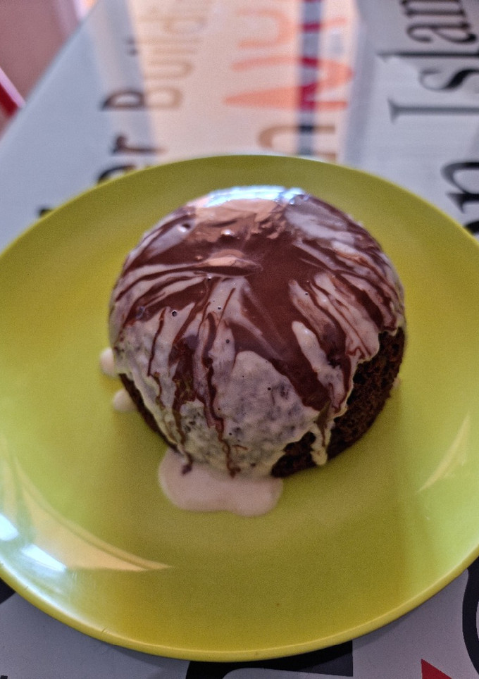 Una foto de Bomba de chocolate sin harina