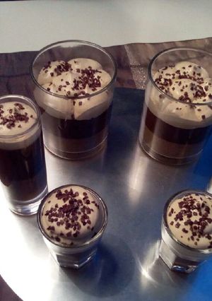 صورة لوصفة تحلية طبقات القهوة