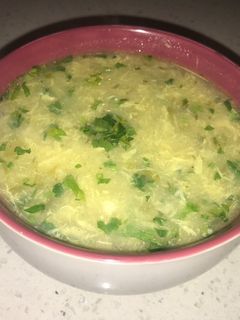 Una foto de Sopa de papa y verduras
