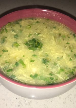 Una foto de Sopa de papa y verduras