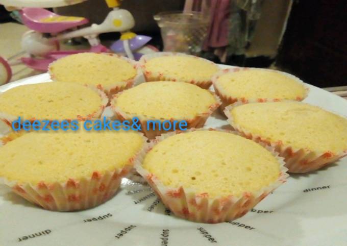 Recipe of Any-night-of-the-week Orange cup cake