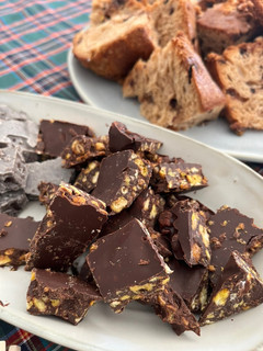 Una foto de Turrón de chocolate con kikos