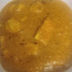 Shahi paneer A picture of Shahi paneer.