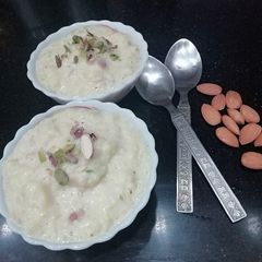 A picture of Banana Kheer.