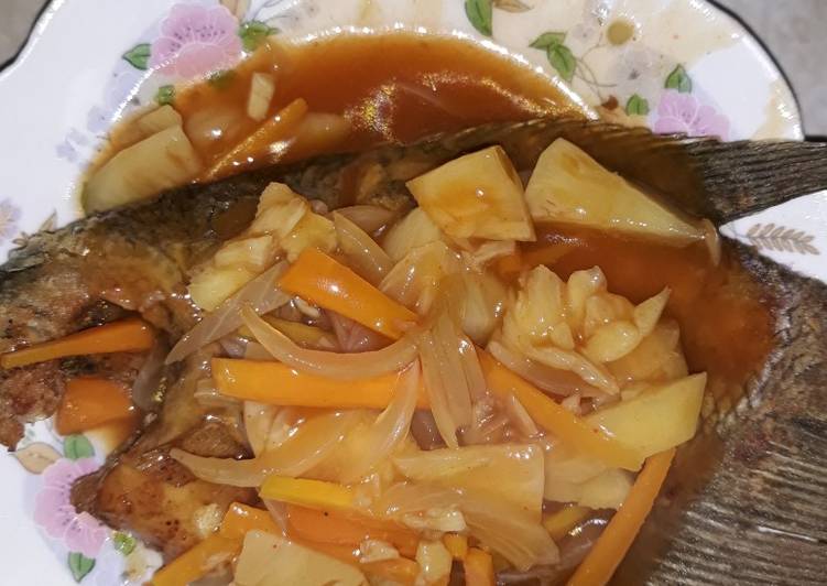 Resep: LezatGurami Asam Manis
