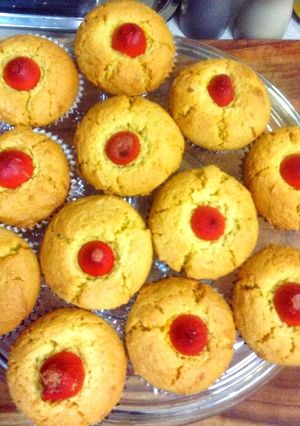 A picture of Corn Dog Mini Muffins.
