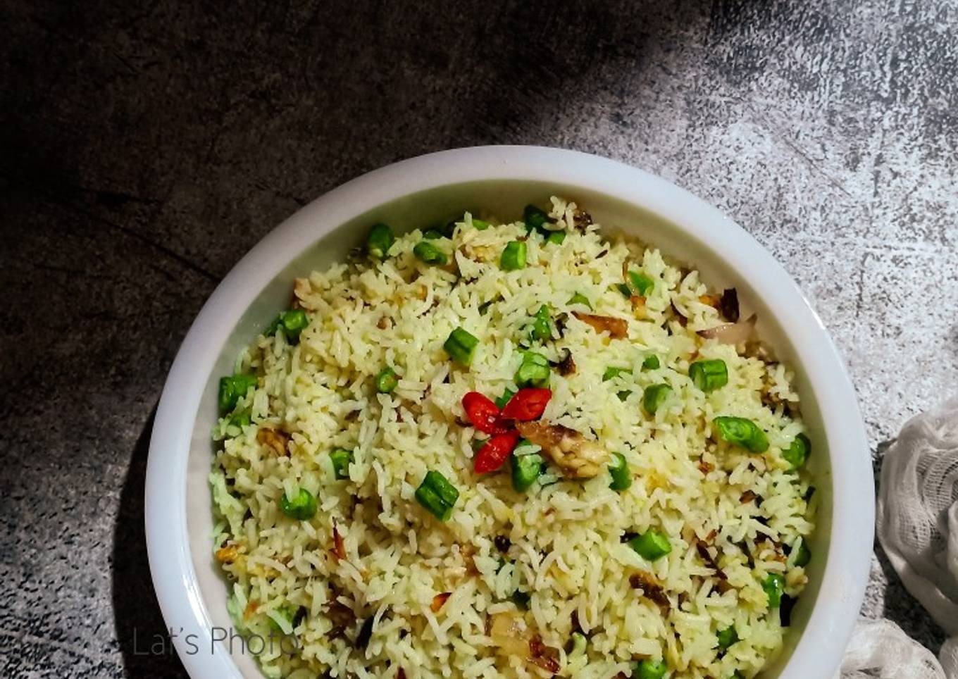 Nasi Gareng Isi Ikan