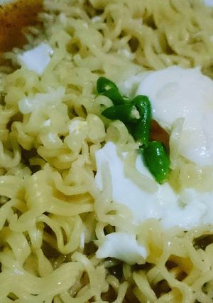 Foto resep Mie Kuah Poached Egg