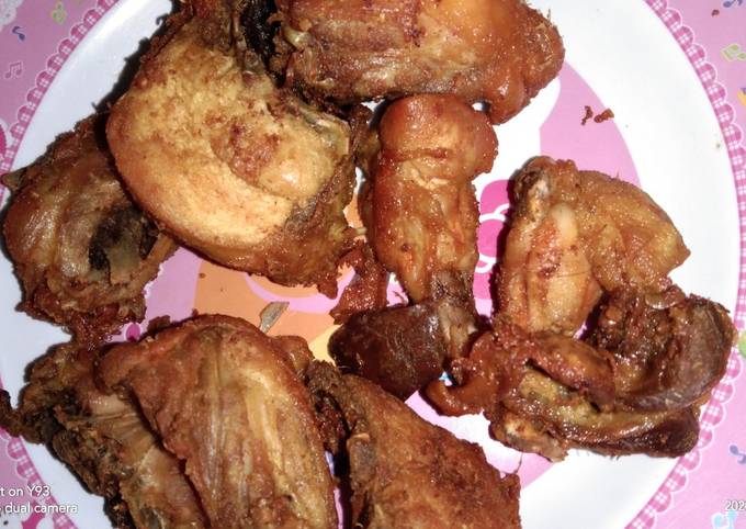 6. Ayam goreng gurih ala jeng iphone