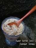Peanut Butter Choco Chips Overnight Oatmeal