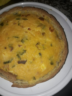 Una foto de Tarta de zapallo anco
