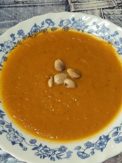 Una foto de Puré de verduras (aprovechamiento)