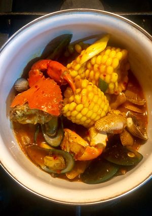 Foto resep Mix Seafood bumbu Saus Padang