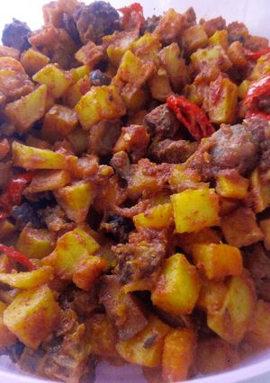 Foto resep Sambal goreng balado kentang ati ampela