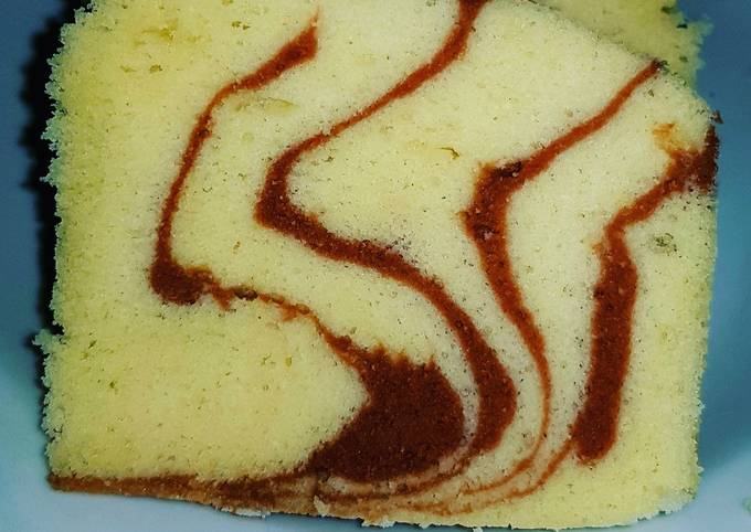 Resep Bolu zebra kukus ekonomis oleh Tri Astuti - Cookpad