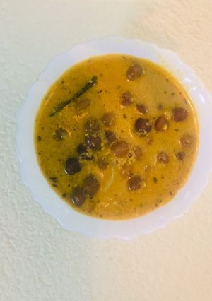 A picture of Kadala Curry (Kerala style).