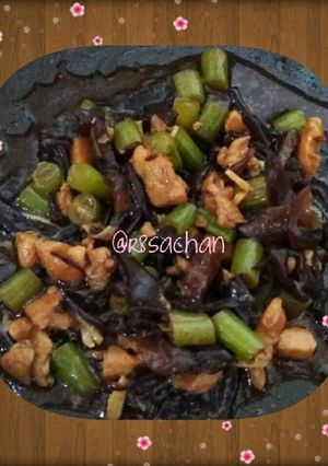 Foto resep Ayam Buncis Jamur