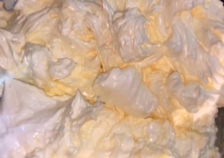 makanan Butter cream terenak! Swiss meringue butter cream 🍦 yang bikin betah