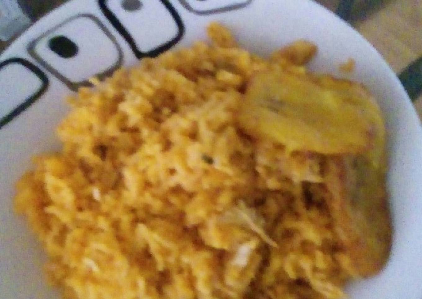 Arroz con pollo sencillo