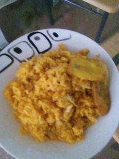 Una foto de Arroz con pollo sencillo