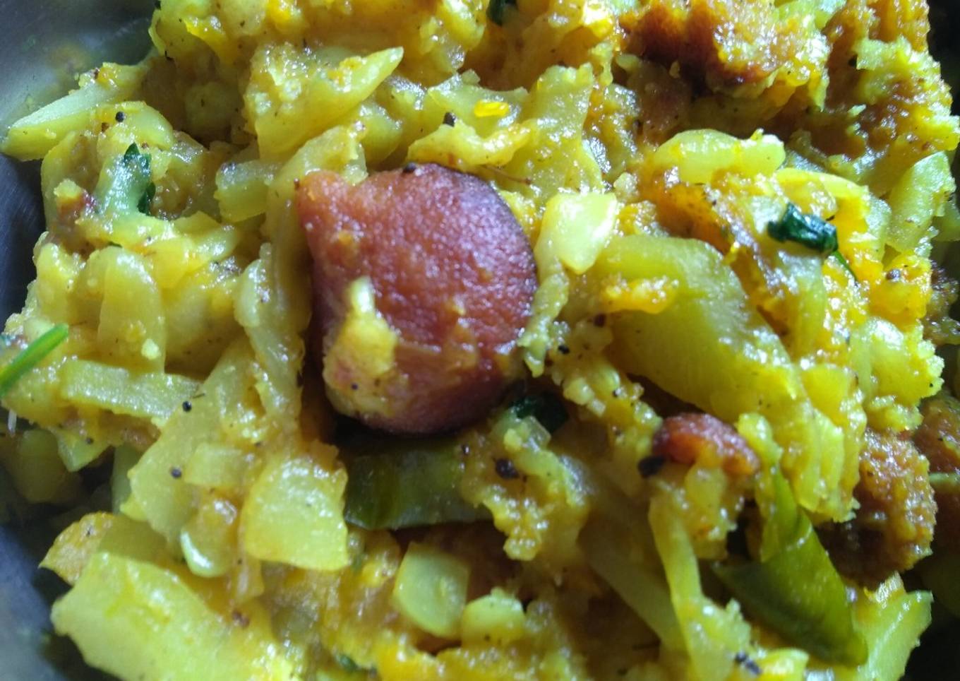 Bottle gourd stir fry