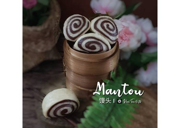 Resep 277. Mantou Coklat | 馒头 Mudah