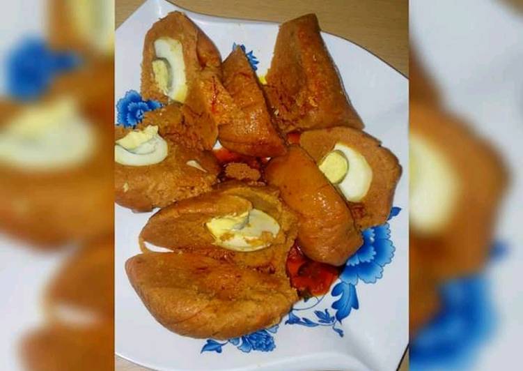 Moimoi with eggs