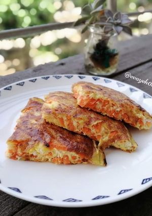 起司控一定要吃吃看的胡蘿蔔起司烘蛋！ 的食譜成品照片